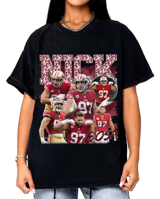 Nick Bosa 90s Vintage Shirt, Talk Purdy To Me, Football Fan Tee, Football Game Day, American Football Shirt, Gift For SF Fan