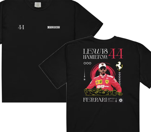 Lewis Hamilton Ferrari Shirt – F1 Hamilton Ferrari Tshirt