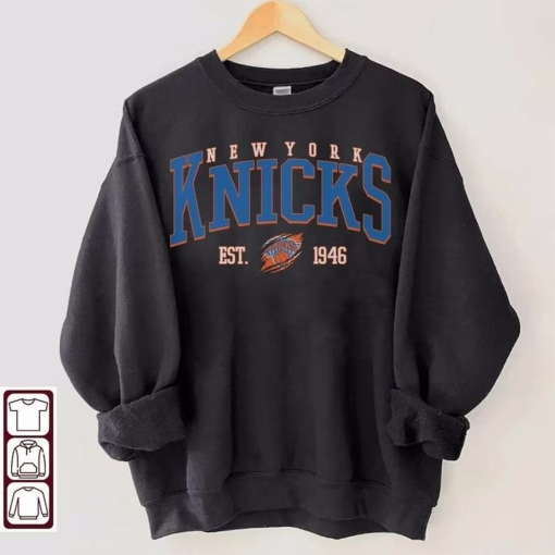 Unisex T-Shirt Sweatshirt Hoodie, Vintage New York Basketball Sweatshirt, Knic.ks Shirt, Basketball Shirt, Basketball Shirt