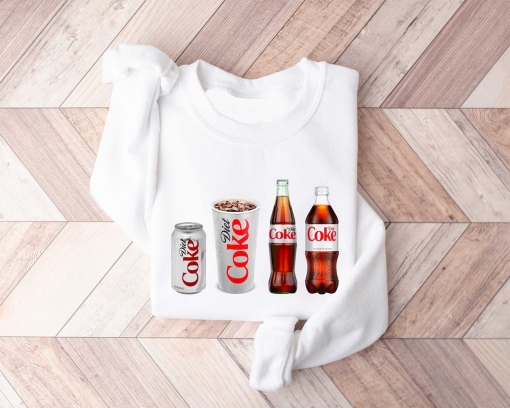 Diet Coke Shirt, Diet Coke Lover Sweatshirt, Funny Coke Shirt, Coke Lover Sweater, Coke Long Sleeve, Diet Coke Long Sleeve