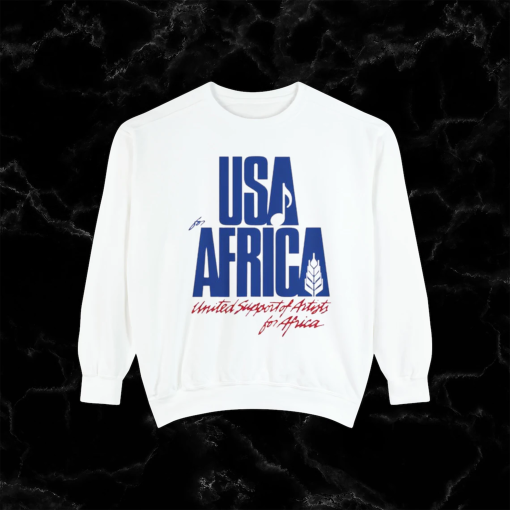 USA For Africa Jumper! Remake of iconic 80s Jumper, worn by 80s Iconic Stars – “We Are The World”