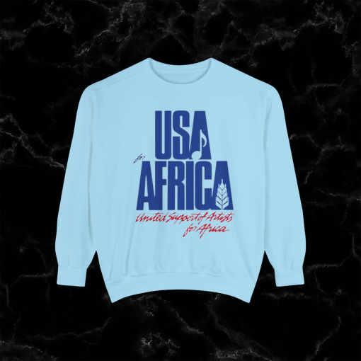 USA For Africa Jumper! Remake of iconic 80s Jumper, worn by 80s Iconic Stars – “We Are The World”