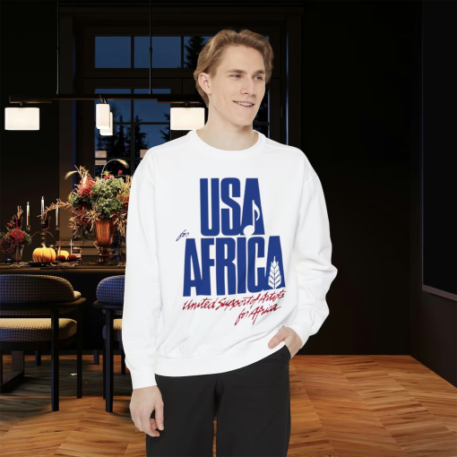 USA For Africa Jumper! Remake of iconic 80s Jumper, worn by 80s Iconic Stars – “We Are The World”