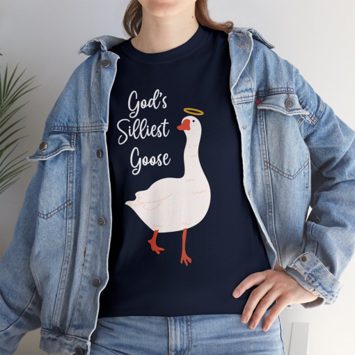 God’s Silliest Goose Shirt, Silly Goose Sweatshirt, Silly Goose, Catholic Gift, Gift For Christian Christian Shirts Silly Goose Sweater