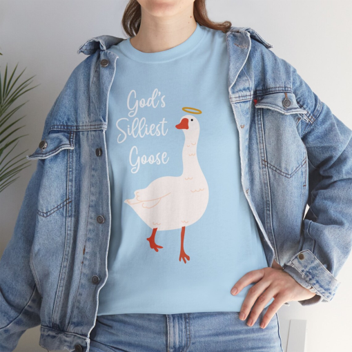 God’s Silliest Goose Shirt, Silly Goose Sweatshirt, Silly Goose, Catholic Gift, Gift For Christian Christian Shirts Silly Goose Sweater