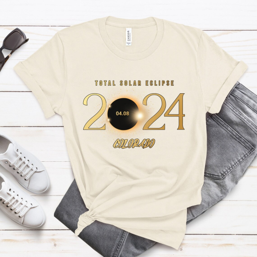 Custom Total Solar Eclipse April 2024 Shirt, America Totality Eclipse 2024 Personalised Friends Group Unisex Tshirt Custom City StateT-shirt