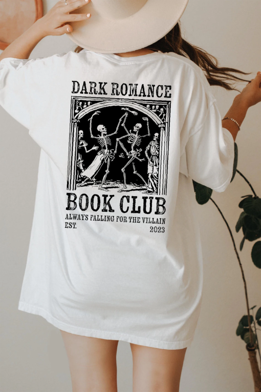 Dark Romance Book Club Hoodie, Trendy Literature Shirt, Romance Book Sweatshirt, Dark Academia Sweatshirt, Funny Gift for Readers,D7123