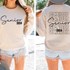 Personalized Senior 2024 Shirt, Custom Graduation Sweatshirt, High School Grad Hoodie, In My Senior Era Class Of 2024 Gift, College Grad Tee