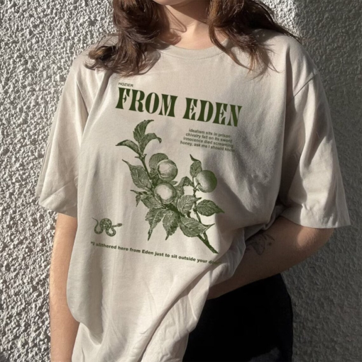 From Eden Hozier Aesthetic Shirt, Hozier Inspired Retro Shirt