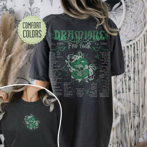 Dramione Fanfiction Comfort Colors Shirt, Dramione Tour Shirts, Draco Manacled Inspired, HP Wizard Merch, Bookish Gift, Dark Academia Tee