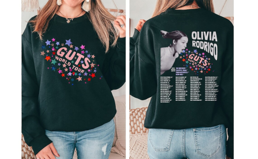 Guts Olivia World Tour Shirt, Vintage Olivia Guts Tour Shirt, Rodrigo World Tour Concert Shirt, Gift for him