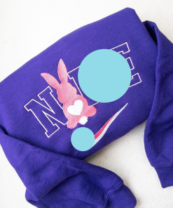 Easter Embroidered Sweatshirt. Bunny Embroidered Sweatshirt, Cute…