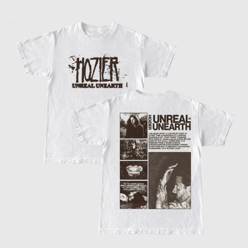 Hozier Unreal Unearth tracklist 2023 Shirt, Hozier Music Sweatshirt, No Grave Can Hold My Body Down, Hozier In A Week Gift Hoodie