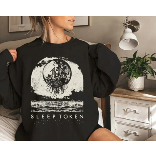 The Night Does Not Belong to God Take Me To Eden Sweatshirt, SleepToken Tour Hoodie, Retro Rock Band T-Shirt