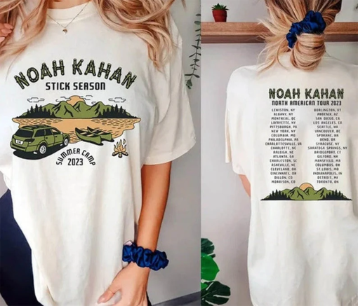 Noah Kahan tshirt| Noah Kahan Folk Pop Country Music shirt| Vintage Noah Kahan Stick Season Shirt