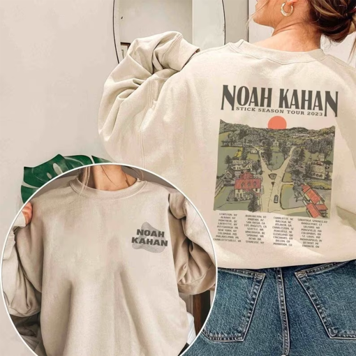 Noah Kahan Sweatshirt Stick Season 2023 Sweatshirt 2 SIDES Noah Kahan Shirt Country Music TShirt Noah Kahan Tour Stick Season Sweatshirt Tee