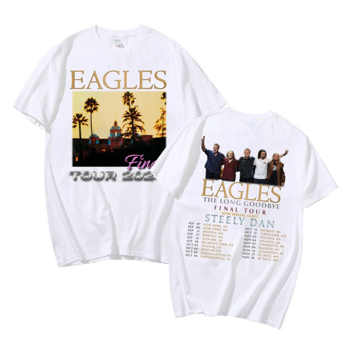 The Eagles Tour 2024 Shirt, Eagles Long Goodbye Tour 2024 Unisex Shirt, The Eagles Band Fan, The Eagles 2024 Tour Concert, The Eagles Merch