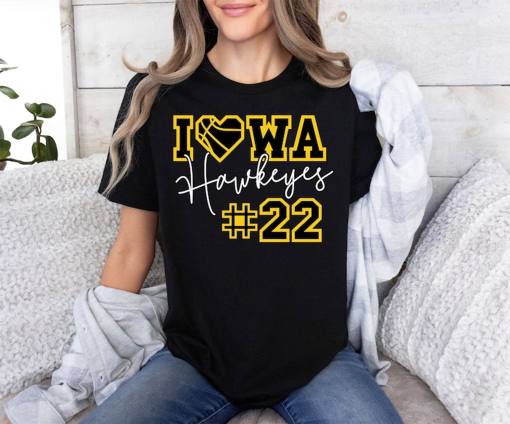 Express Delivery Available – Caitlyn Clark Shirt | Iowa Hawkeyes Womens Basketball Shirt | #22