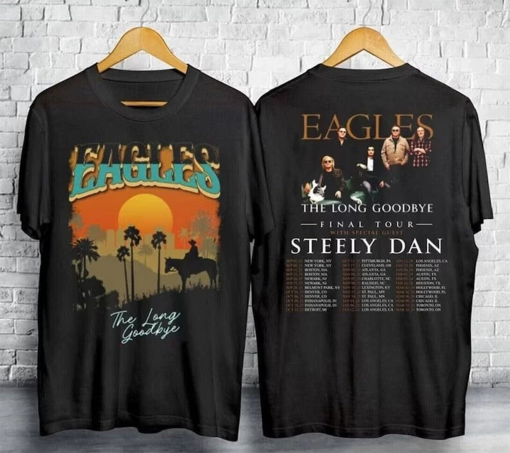 The Eagles 2024 Tour Shirt, Eagles Long Goodbye Tour 2023, The Eagles Band, The Eagles 2023 Tour Shirt, Comfort Colors