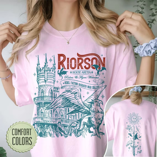 Xaden Riorson Comfort Color Shirt, Iron Flame Fan Shirt, Fourth Wing Inspired, Dragon Rider Bookish, Basgiath War College, Bookish Gift