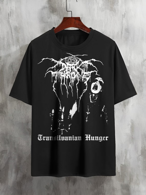 Dark Throne T Shirt, Transilvanian Hunger, Unisex Shirt, Black Metal Shirt DT99