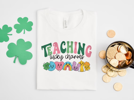 Teaching Lucky Charms Sweatshirt, Lucky Teacher Sweatshirt, Saint Patrick’s Day Teacher Sweatshirt, Teachers Lucky Charms Sweatshirt Gifts