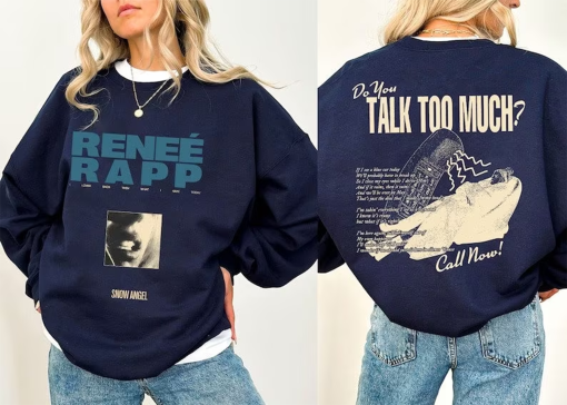 Vintage Reneé Rapp Snow Angel Shirt, Snow Angel Merch Shirt, Reneé Rapp Fan Shirt, Reneé Rapp Music Shirt, Gift For Fans