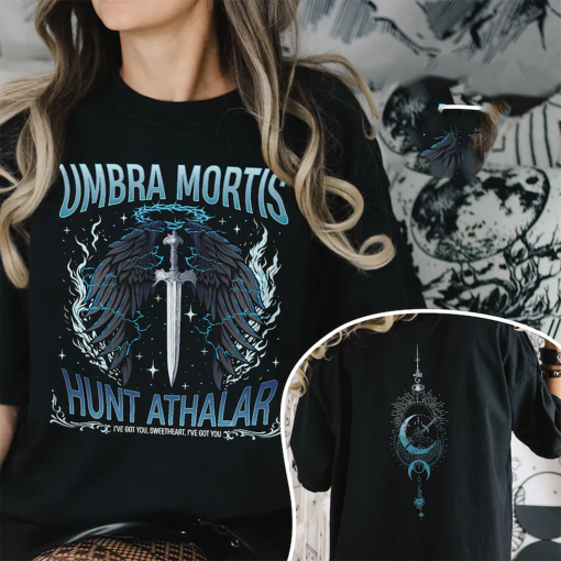 Crescent City Fan Comfort Colors Shirt, Umbra Mortis Shirts, Orion Hunt Athalar T Shirt, SJM Bookish Fan Merch, Book Tok, Bryce Quinlan Tee