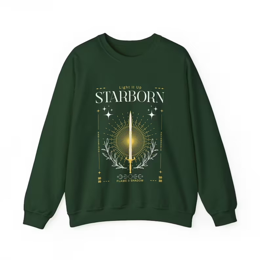 House Of Earth And Blood | Crescent City Sweatshirt | Starborn | Bookish Merch | Bryce Quinlan | Bryce And Hunt | Lehabah Sweater