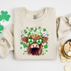 Here for Shenanigans Sweatshirt, Lucky Sweater, Shamrock Shirt, St Patricks Day Crewneck, St Patricks Shirt, St Paddys Day Tshirt, Irish Tee