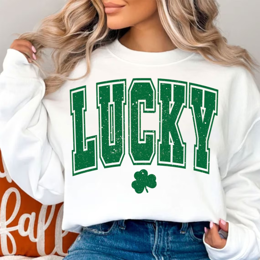 Lucky SVG, St Patrick’s Day Svg, Retro St Patricks, Clover Svg, Lucky Shamrock Svg, St Patrick’s Day Sublimation Designs, Digital Download