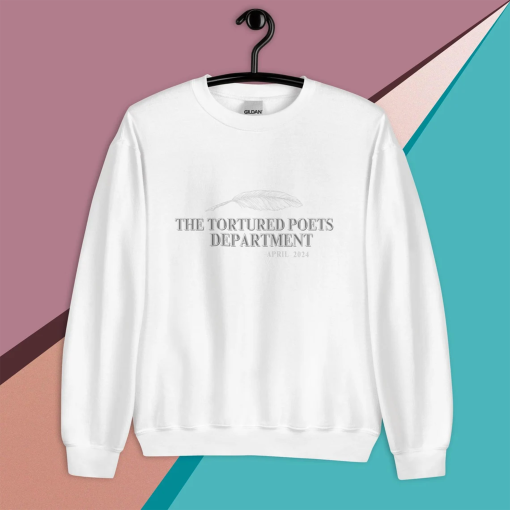 Tortured Poet Taylor Swift Sweatshirt Tortured Poets Department Sweatshirt Swiftie Gift