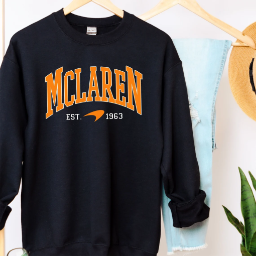 Formula 1 McLaren Sweatshirt, McLaren Crewneck , McLaren Lando Norris , Lando Norris Sweatshirt ,Oscar Piastri ,McLaren Merch, F1 Shirt