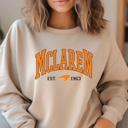 Formula 1 McLaren Sweatshirt, McLaren Crewneck , McLaren Lando Norris , Lando Norris Sweatshirt ,Oscar Piastri ,McLaren Merch, F1 Shirt