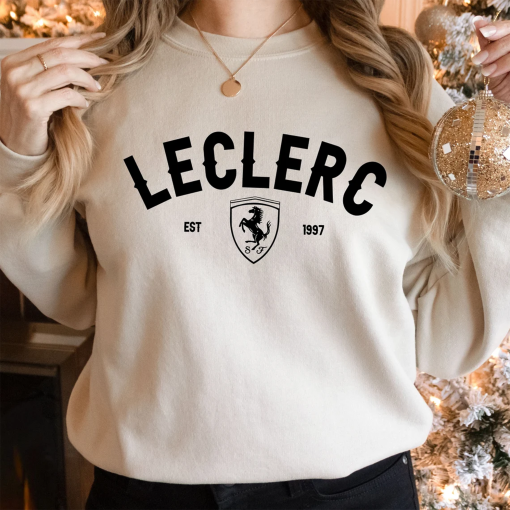 Charles Leclerc Formula One Sweatshirt, F1 Shirt, F1 Two Sides Shirt, Charles Leclerc Shirt, Charles Leclerc F1 Shirt, Charles Leclerc 16