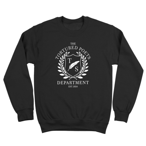 The Tortured Poets Department Est 2024 – ts pop culture swiftie cute retro – Sm-5x – Adult Unisex Soft SWEATSHIRT