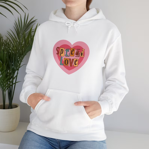 Spread Love Hoodie, Positive Affirmation Sweatshirt, Yoga Tee, Mental Health Tee, Kindness Sweater, Be Kind Sweatshirt, AllthingseternalShop