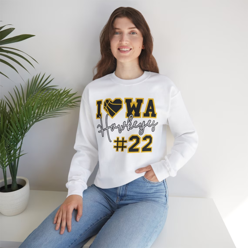 Caitlyn Clark #22 Iowa Hawkeyes Sweater | Iowa hawkeyes sweater | Womens basketball sweater