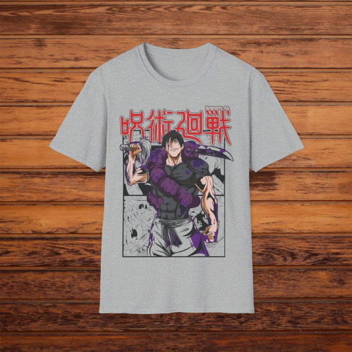 Anime Lover Shirt Unisex Shirt JJK Japanese Streetwear Anime Graphic Tee Anime Fans Shirt Manga Shirt