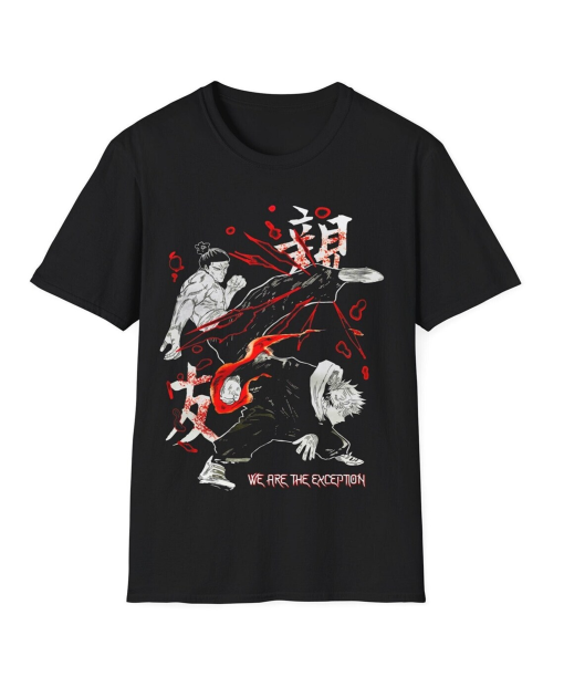 Anime T-Shirt, Anime Inspired Shirt, We Are The Exception T-shirt, Anime Gift T-shirt, Yuji inspired