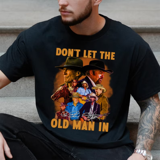 Clint Eastwood Don’t Let The Old Man In Signature Shirt