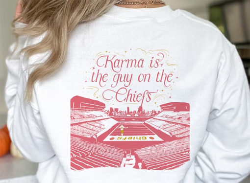 Karma is the Guy on the Chiefs Crewneck