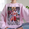 Travis Kelce Sweatshirt Kelce and Swift Halloween Costume Tailors Version Kansas City Chiefs Jersey KC Chiefs Swift Sweatshirt Swiftie