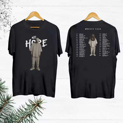 NF Rapper Hope Tour 2024 T-Shirt, NF Fan Gifts Shirt, NF Hope Concert 2024 Shirt, Nf Rapper Shirt, 2024 Nf Tour Merch, Nf Hope Album Shirt