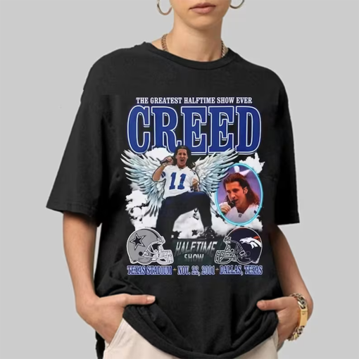 The Greatest Halftime Show Ever Creed Shirt, 2024 Music Concert Tee, Graphic Vintage Sweatshirt, Gift For Fan