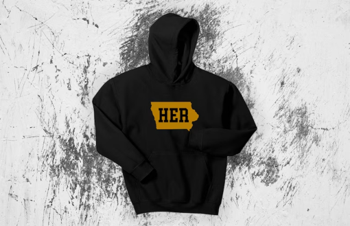 Her Iowa Hoodie, Her Iowa Sweatshirt, Clark Iowa Sweatshirt, Clark Iowa Hoodie, Iowa Basketball, Iowa Fan