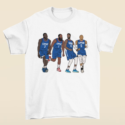 Kawhi, Harden, PG & Russ T-Shirt