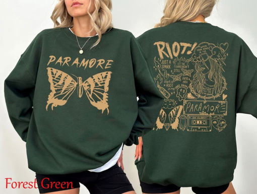 Para-m0re Doodle Art Sweatshirt, Para-m0re Album Lyrics Merch Hoodie, Hayley Shirt, Williams Fan Tee, Music Tour 2023