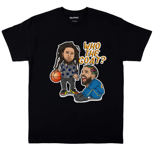 Drake, J Cole T-shirt – GOAT Hip Hop Art Adult Unisex T-shirts birthday gift for him her Hypebeast t-shirt Hip Hop Graphic T-shirt