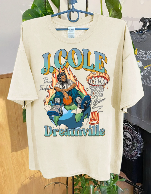 Vintage J Cole Dreamville Hip Hop Rap T-shirt, J Cole Dreamville World Vintage Shirt, Gift For Women and Man Unisex T-Shirt